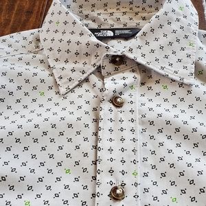 Men's North Face Button Up